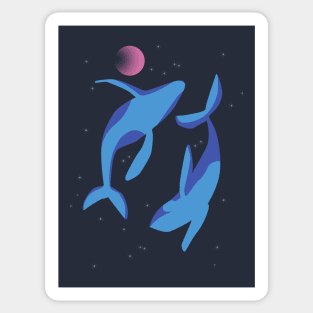 Whales Sticker